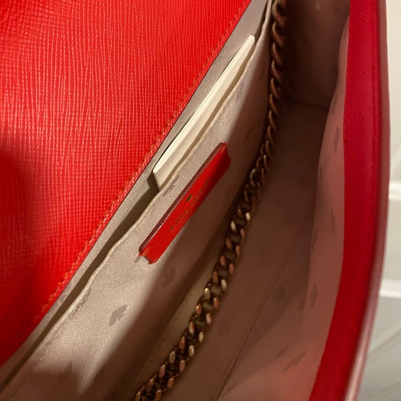Kate Spade Red Carson Convertible Crossbody Bag - Picture 16 of 16